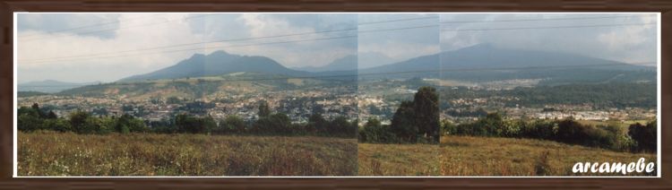 Vista de la ciudad de Pátzcuaro