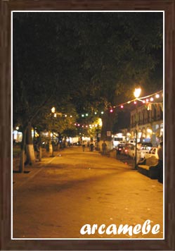 Plaza Gertrudis Bocanegra - Pátzcuaro de Noche