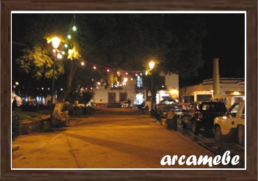 Plaza Gertrudis Bocanegra - Pátzcuaro de Noche