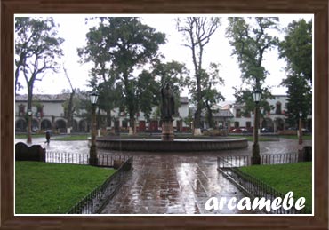 Vista de la Plaza Vasco de Quiroga - Ciudad de Pátzcuaro