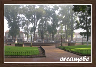 Vista de la Plaza de la Basilica - Ciudad de Pátzcuaro