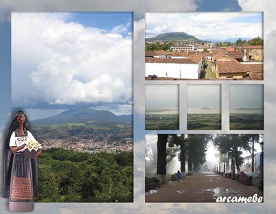 Vistas de la ciudad de Pátzcuaro su lago y sus tradiciones